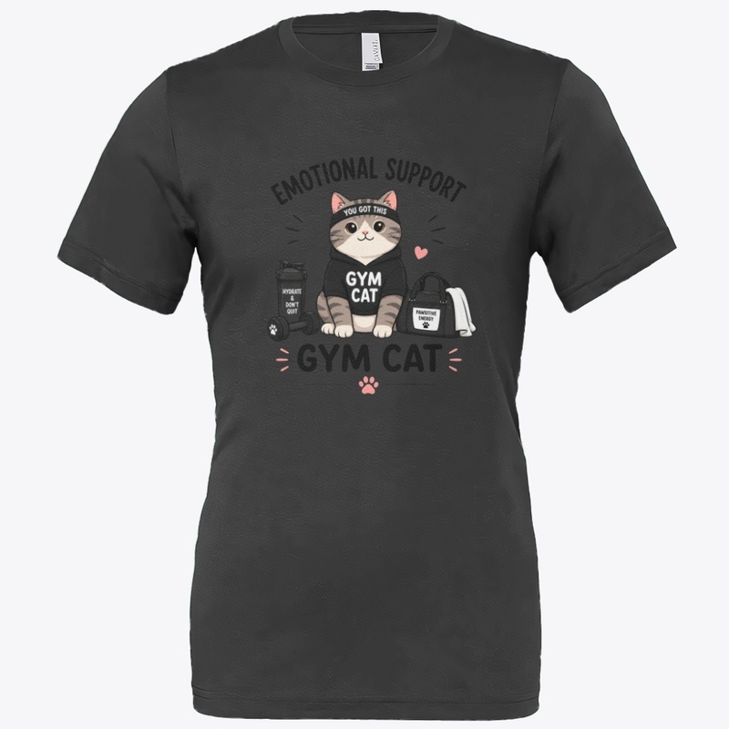 Emotional Support Gym Cat