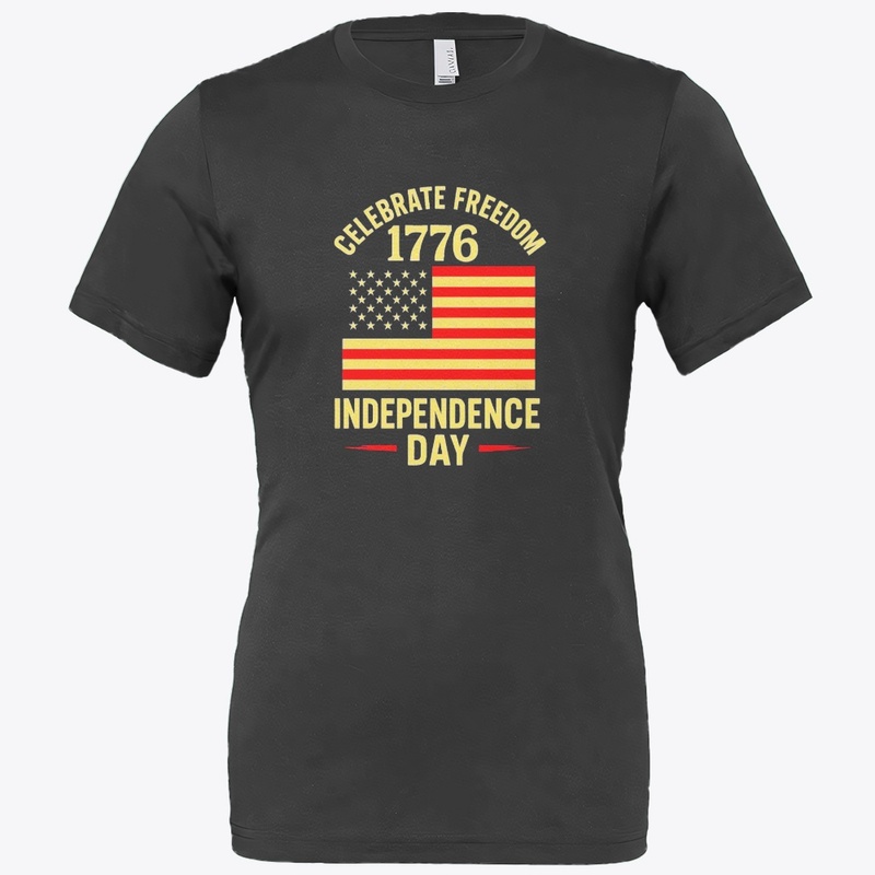 USA Independence Day Flag Design