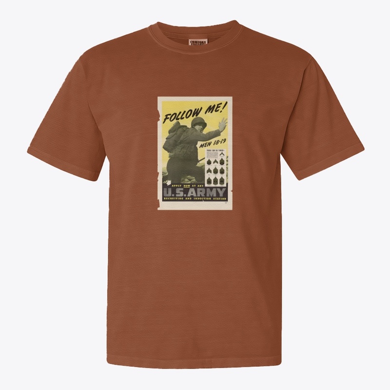 Follow Me March 2026 - Comfort Colors 1717 | Classic Heavyweight T-Shirt