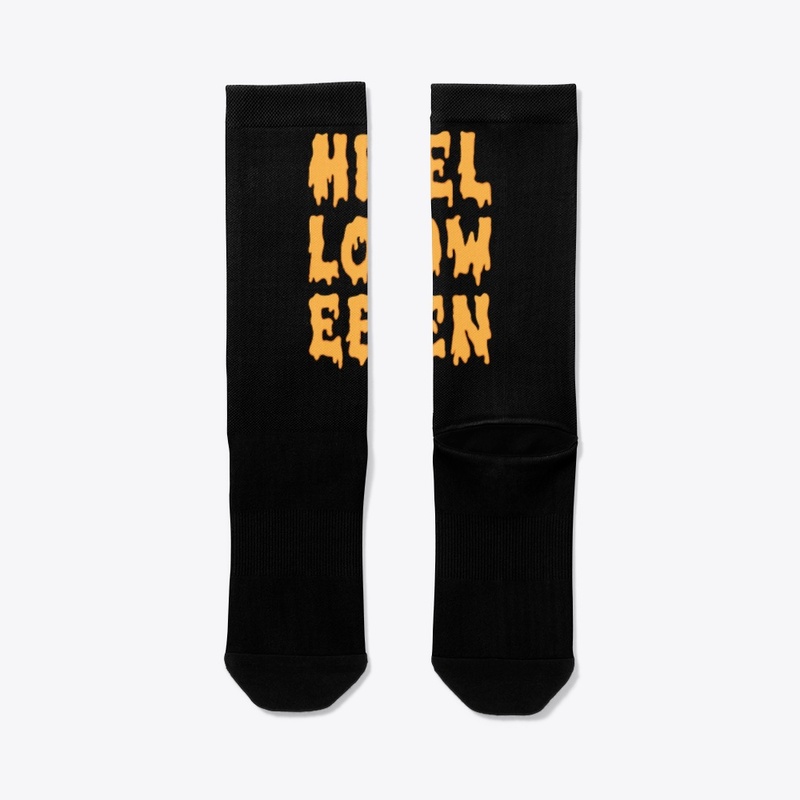 Halloween 90's Orange Drip Collection