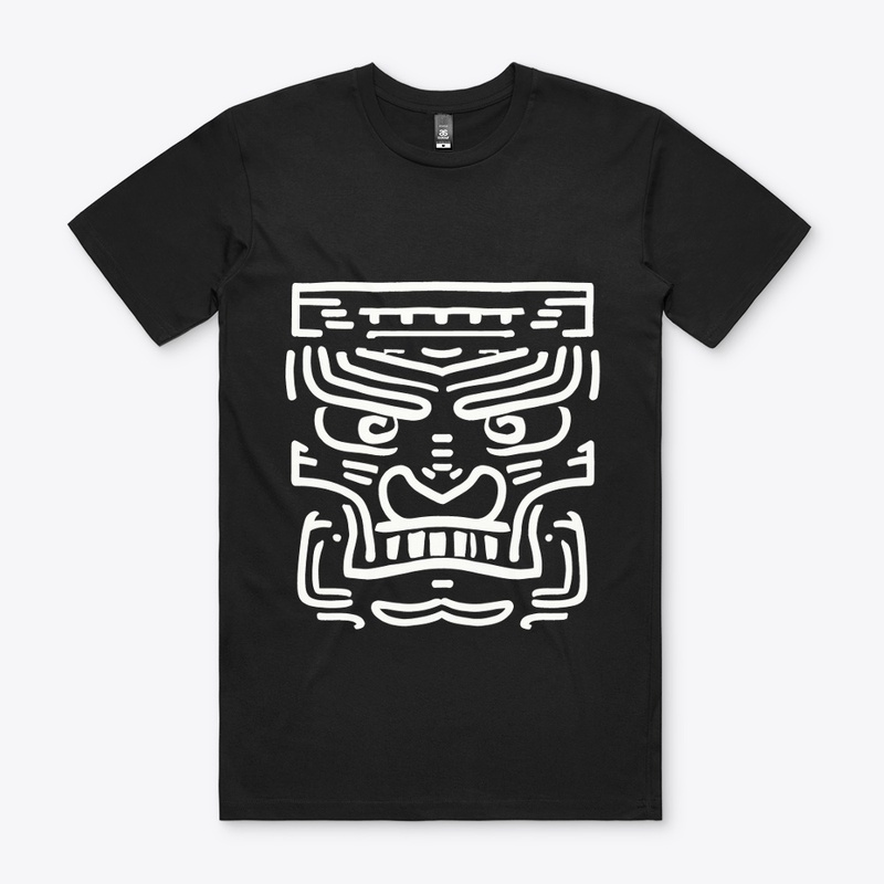 Gorilla Tribal Face Mask Design