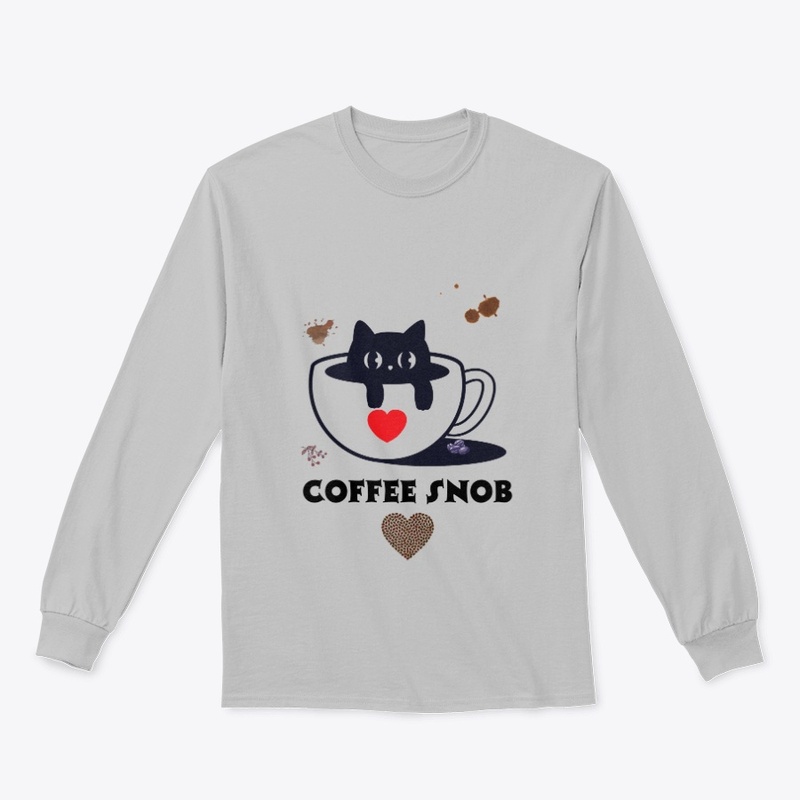 Coffee snob cat l