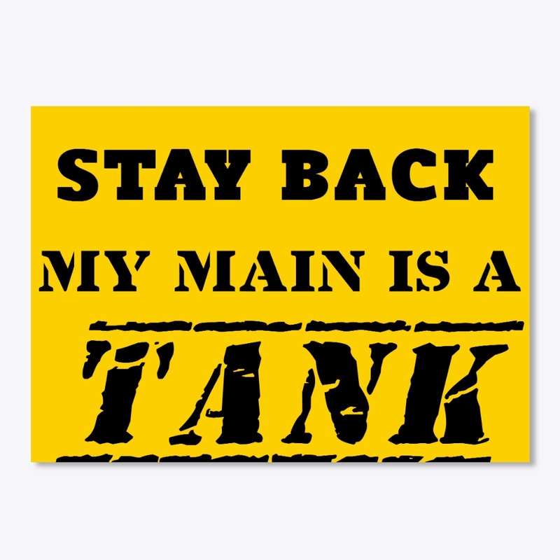 Tank Bumper Sticker