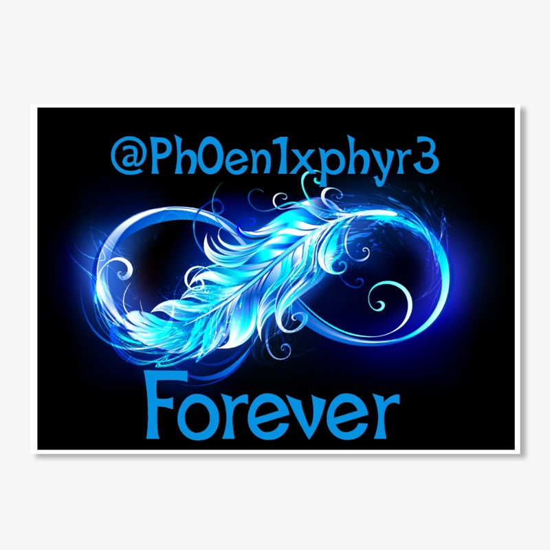 Phe Forever sticker - Blue