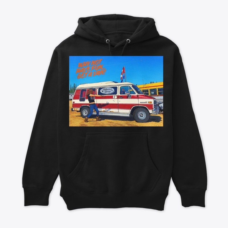Vanlife cartoonized