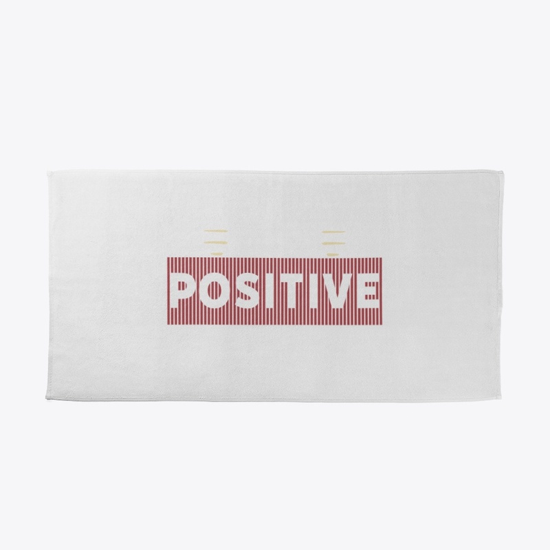 Think Positive Text T-Shirts/Hoodies