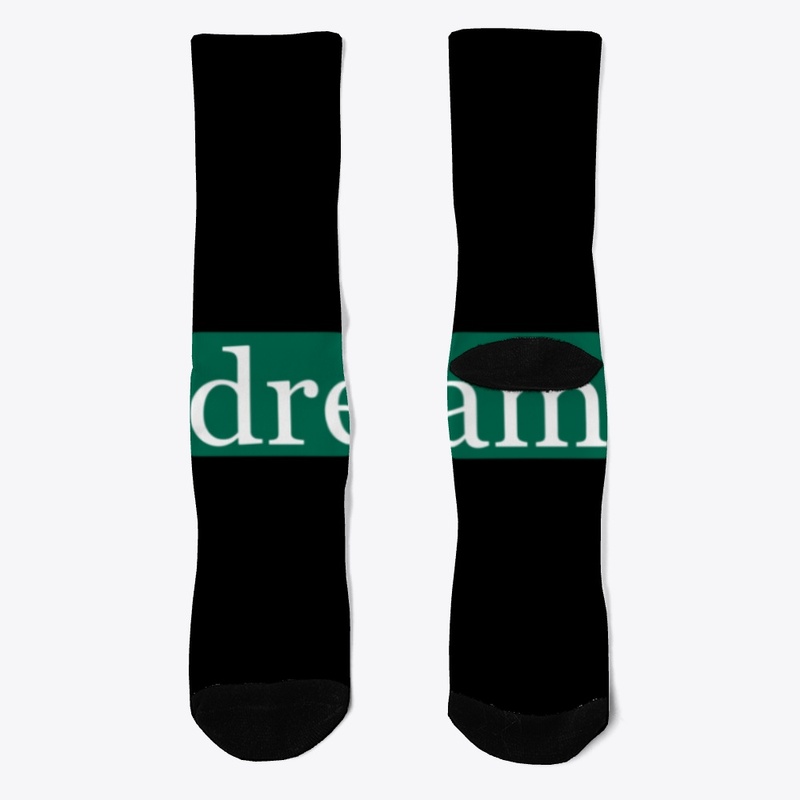 Dream Written in White on Green