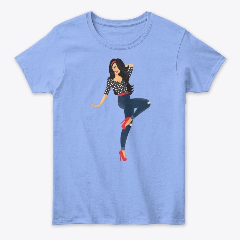 Girls just want fun campaign T shirt. 