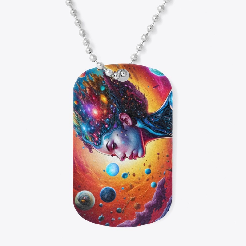 Cosmic Portrait Digital Art - PG15