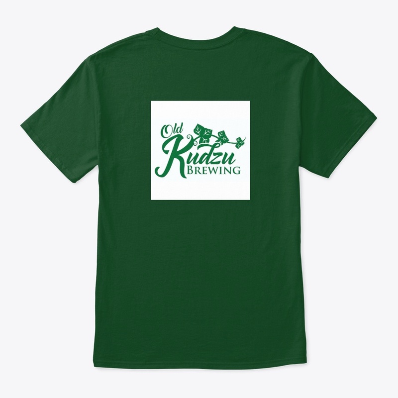 OKB- Design on back of shirt. 