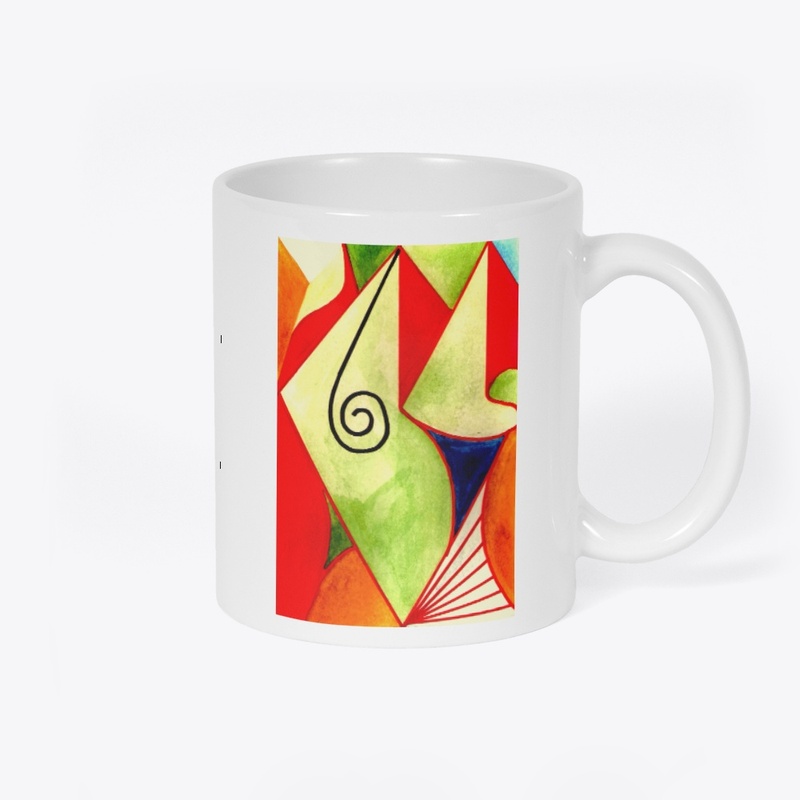 Red Diamonds Coffee Mug