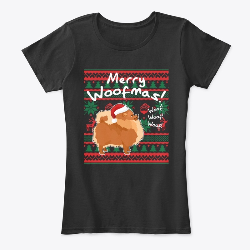 Pomeranian Merry Woofmas, Ugly Christmas
