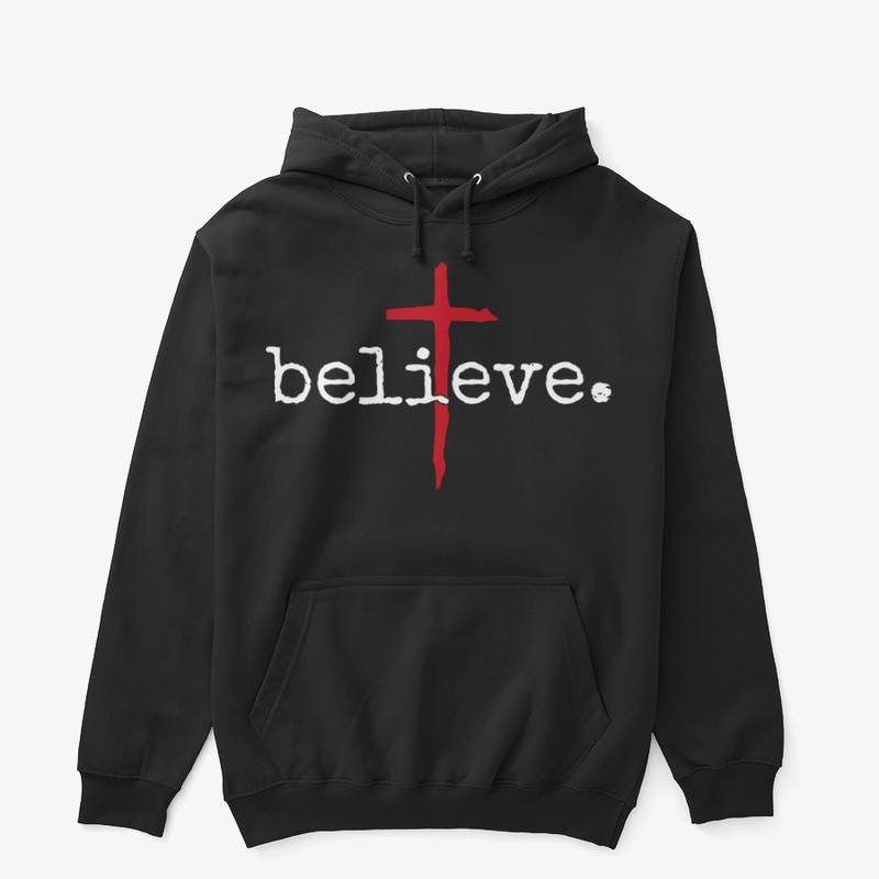 Believe. Cross Hoodie