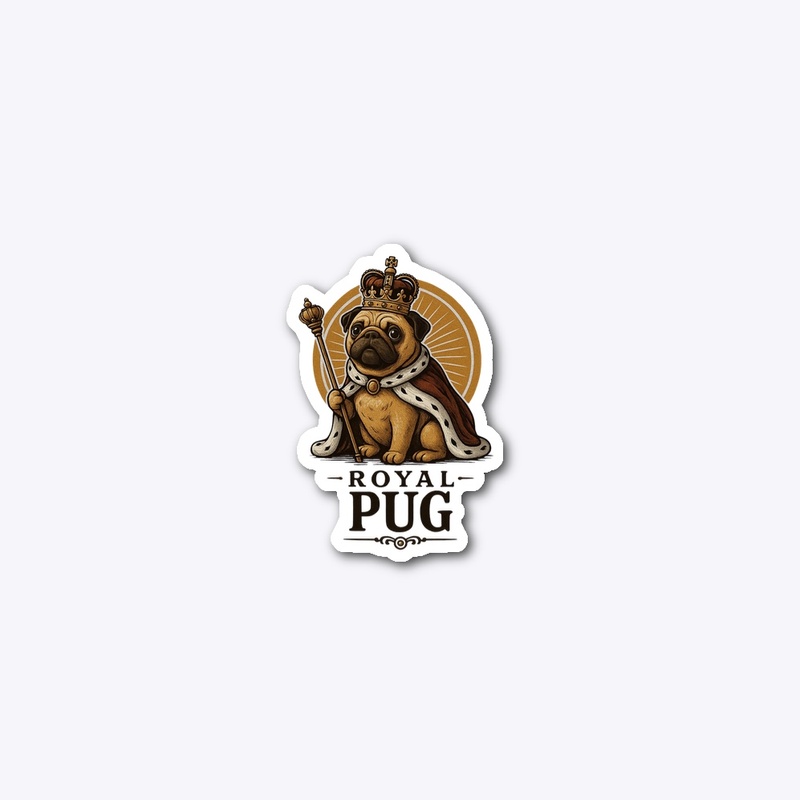 Royal Pug – Chubby King Tee