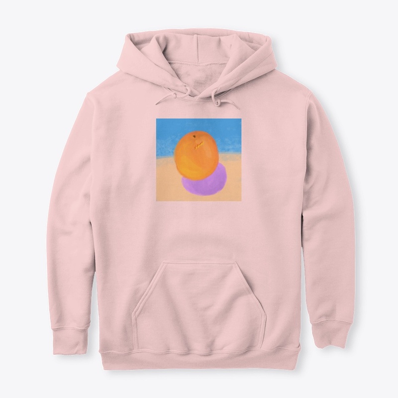 ORANGE hoodie by Sistine