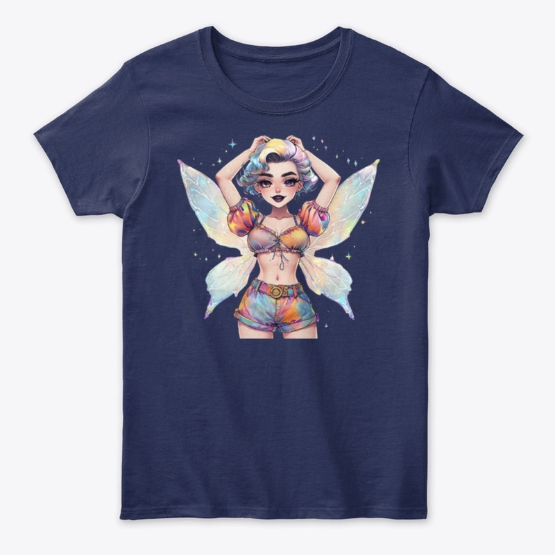 AI Girl T-shirt Design