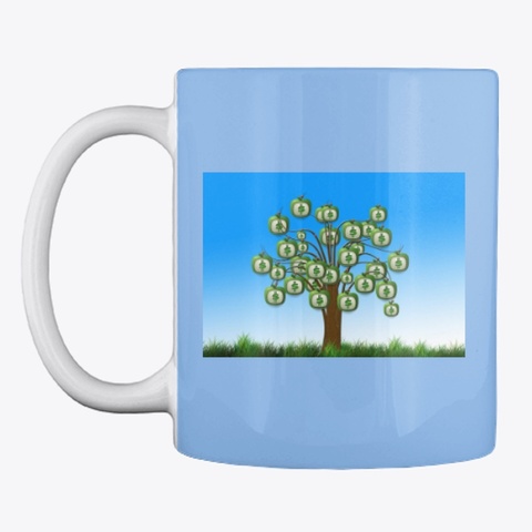 G Powder Blue Camiseta Front