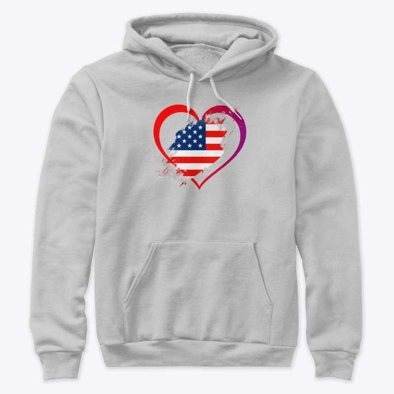 American Heart Flag Tee