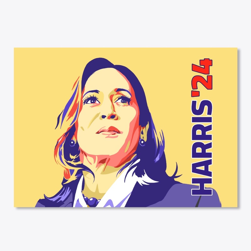 Harris '24 OG campaign colors