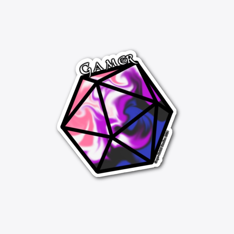 D20 Gamer Pride Genderfluid