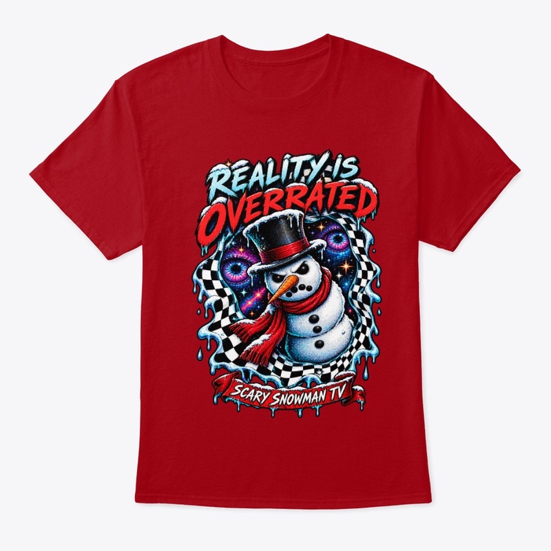 Reality Is Overrated – Surreal Snowman