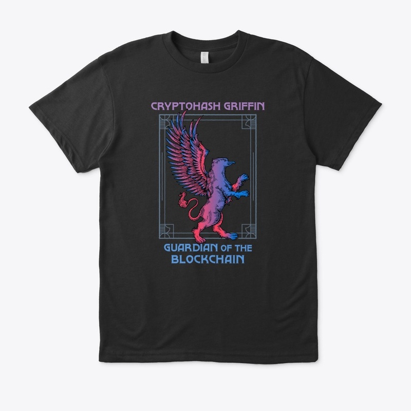 Cryptohash Griffin Heraldry (black)