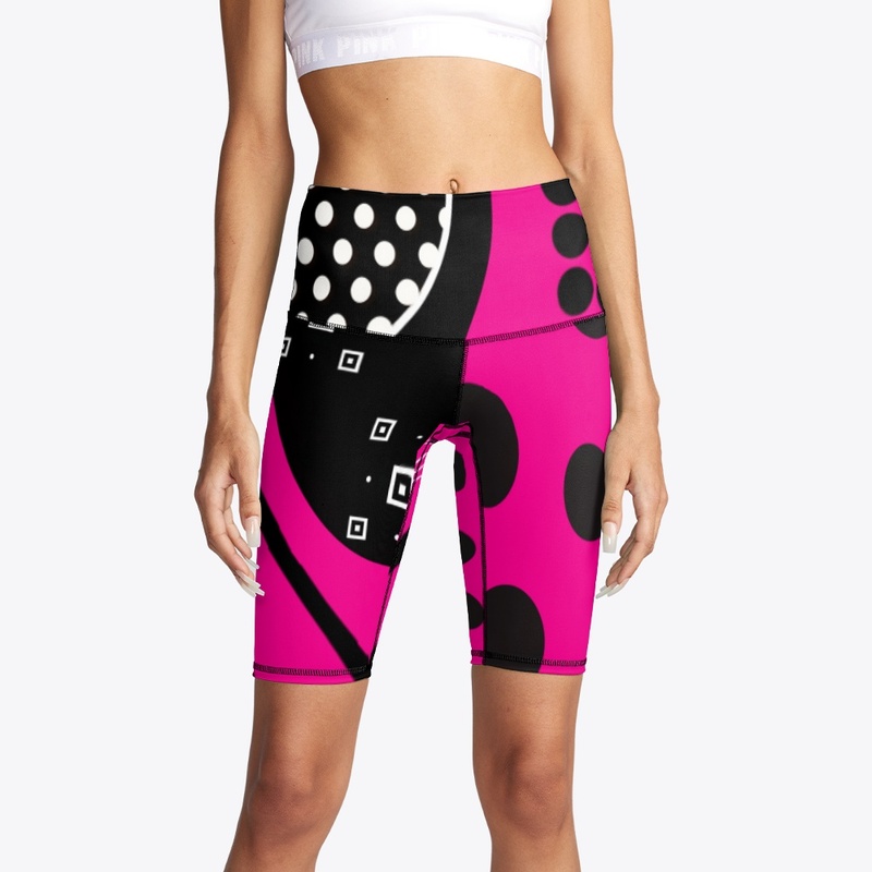 Pink Black Geometric Pattern