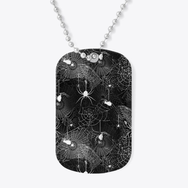 Black and White Spider Webs