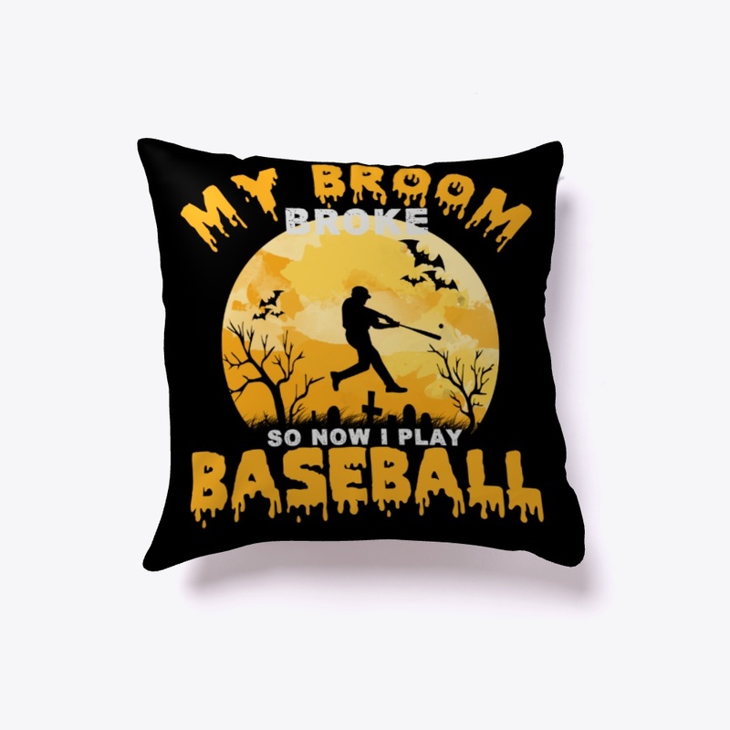 My Broom Broke so I play Baseball