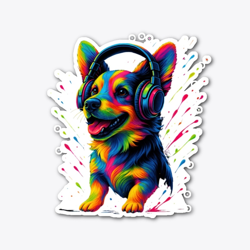 Colorful Dog Beats