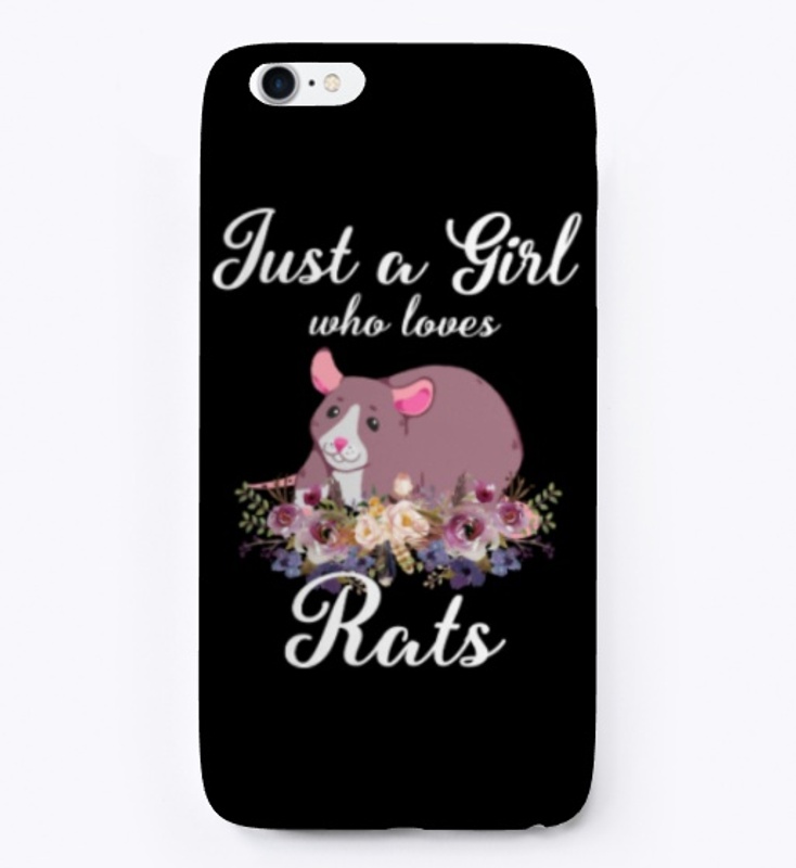 Girl Loves Rats Flower Style