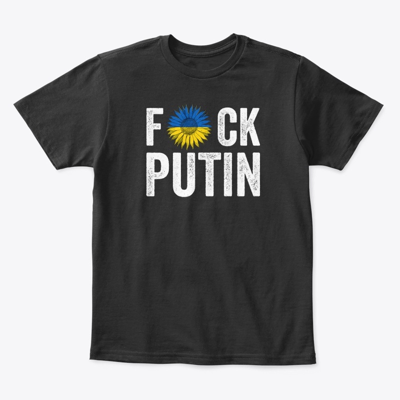 Fuck Putin Ukraine Flag Shirt