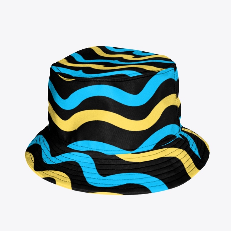 A YELLOW & BLUE MIXING PATTERN