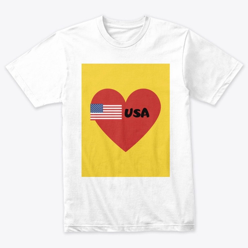 Yellow Patriotic Phone Case and Tee !