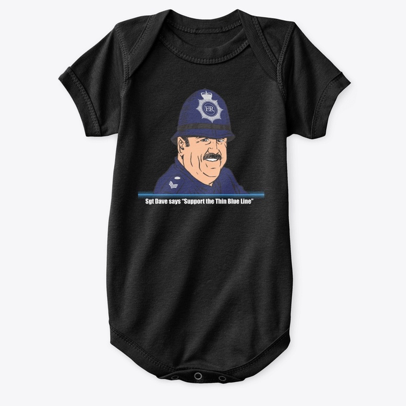 Sgt Dave Thin Blue Line Kids Wear 2