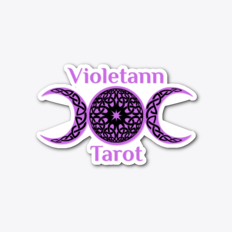 Violetann Tarot Logo (black)