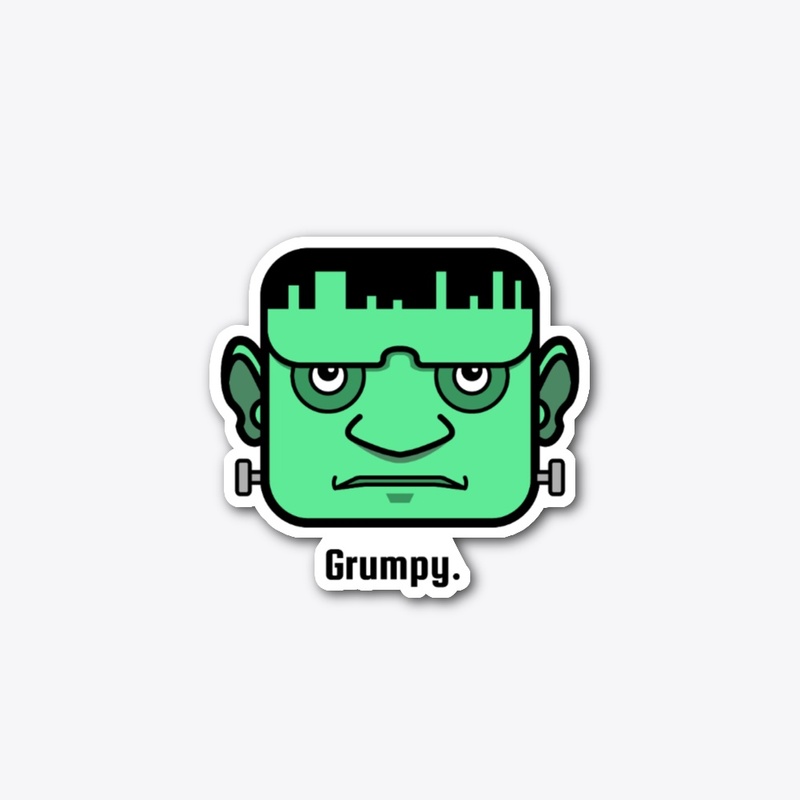 Grumpy Green Monster
