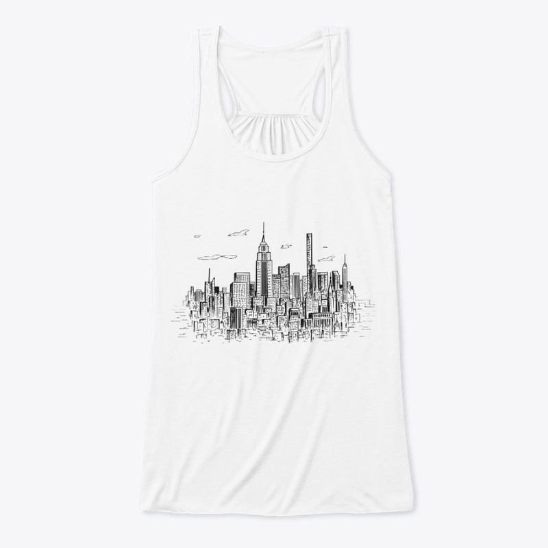 NYC Skyline Tank Top