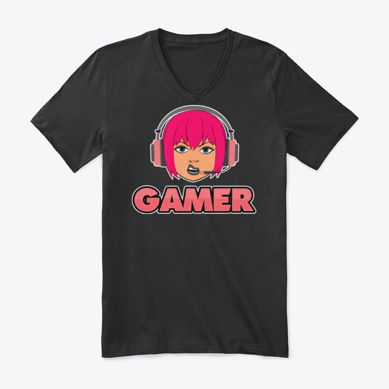 Pink Gamer Girl 