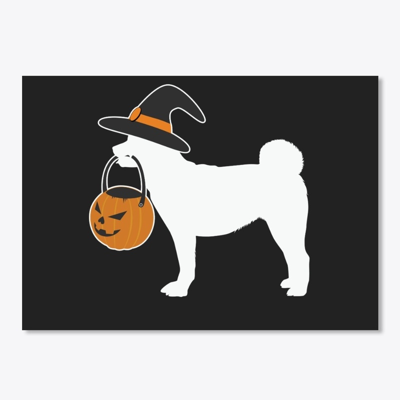 Trick Or Treat Witch Dog