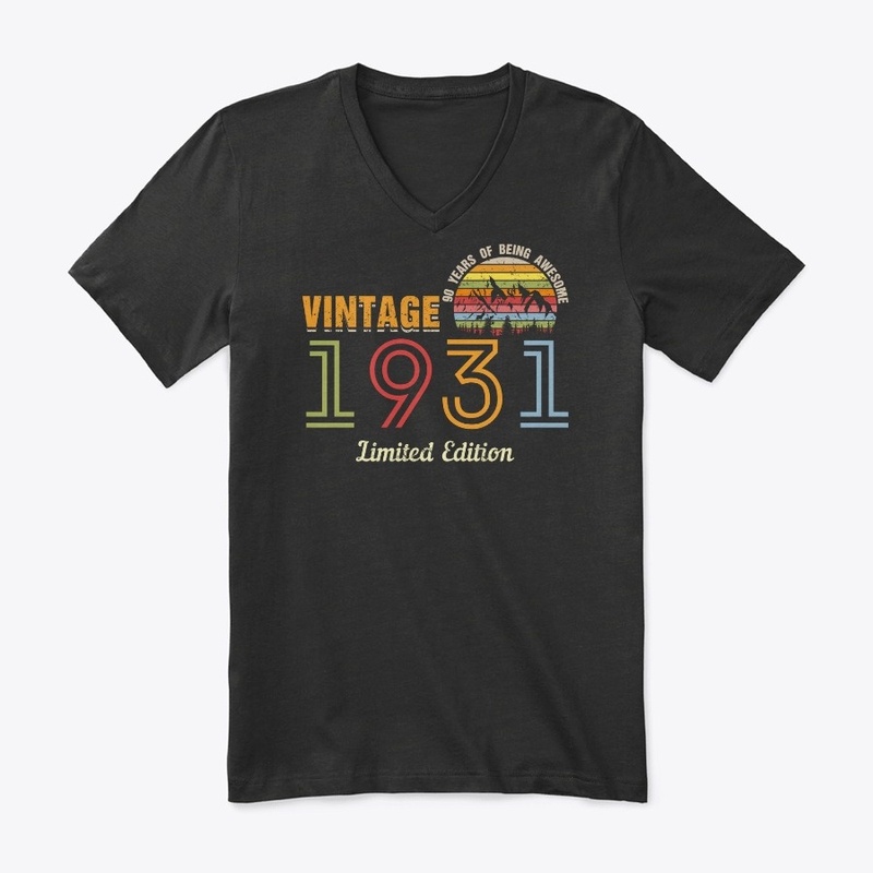90 Year Old Vintage 1931 Limited Edition