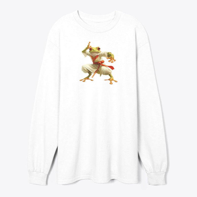 Master  frog in karate