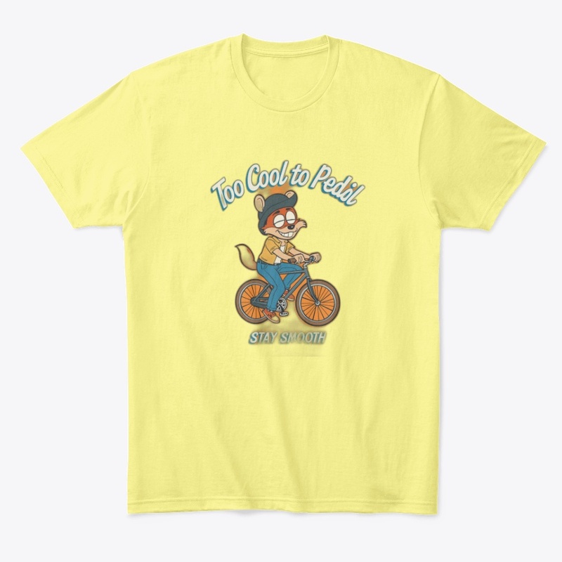 Chill fox T-shirt for smooth riders.