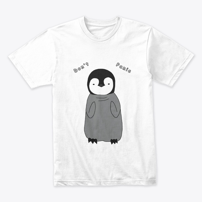 Don't Panic - Cute Baby Penguin Design