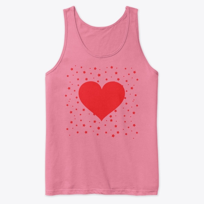 Heart with stars