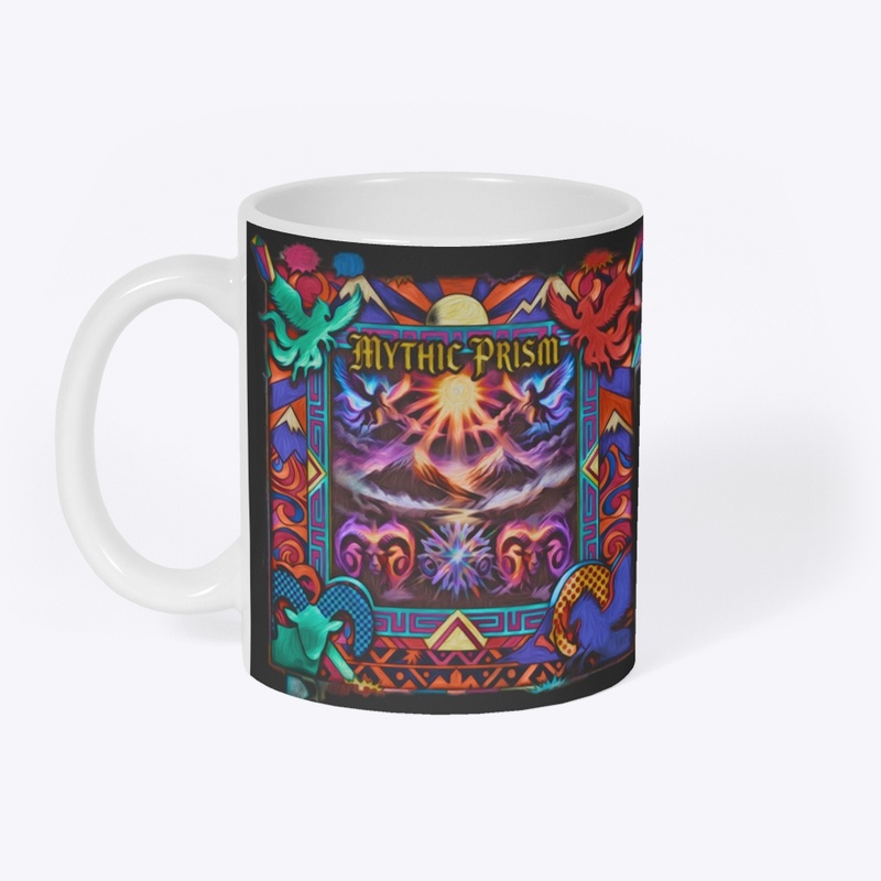 Psychedelic Neon Trippy Festival Art