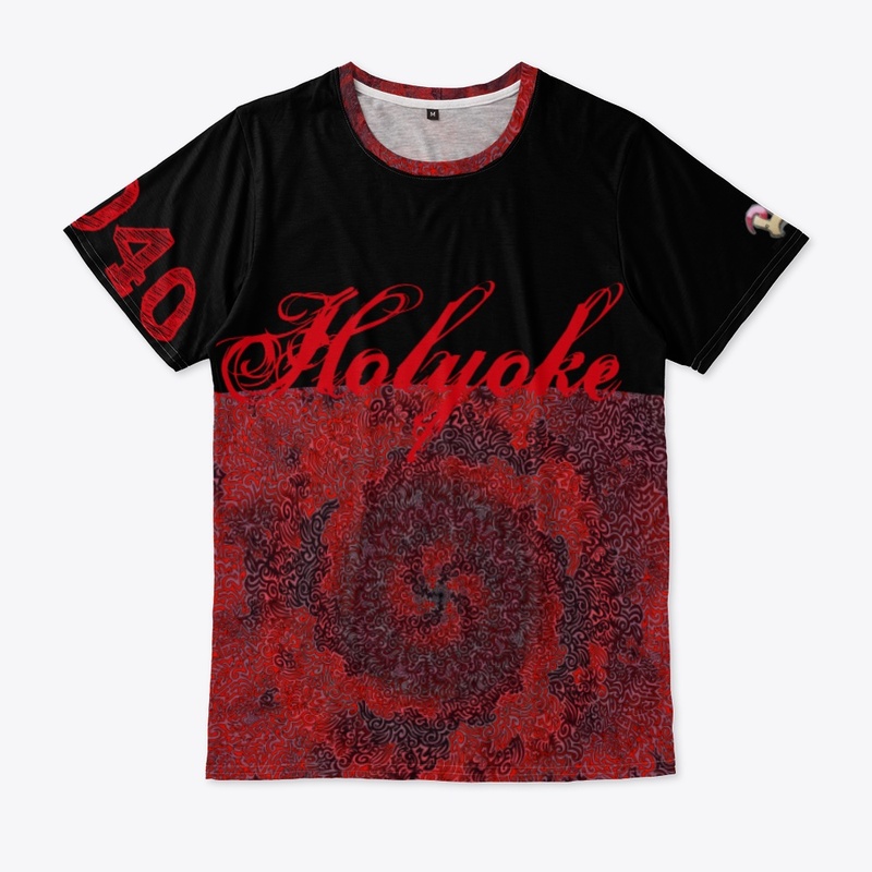 Holyoke Ma red n black