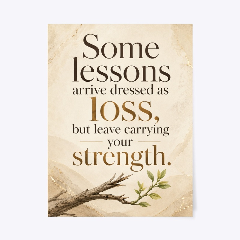 Strength After Loss Print