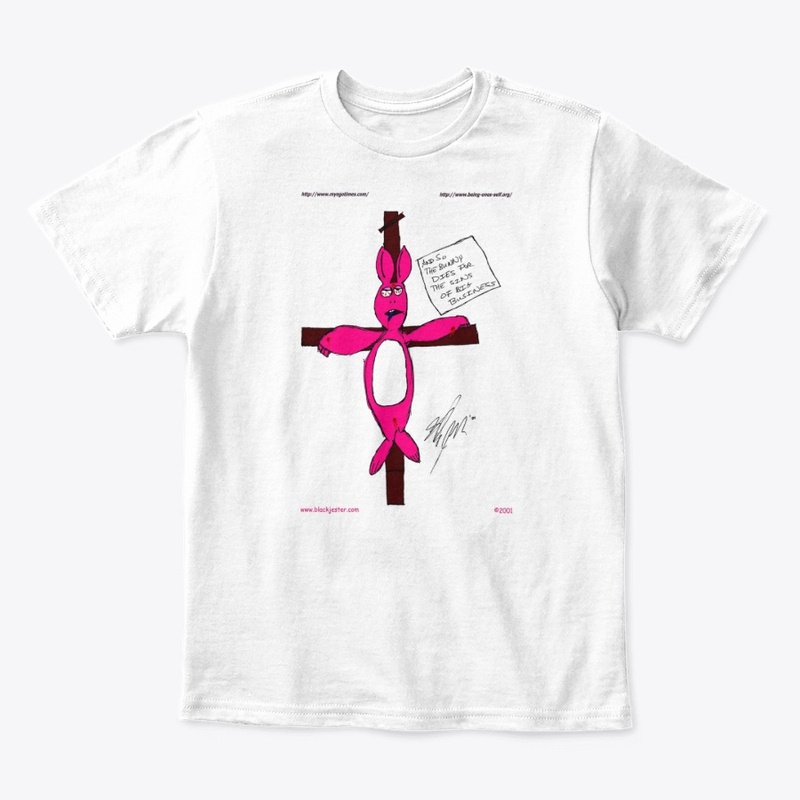 Bunny On Cross Classic