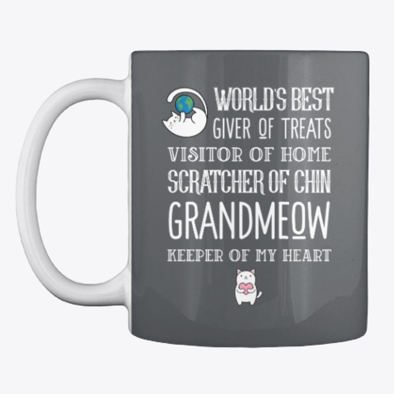 World's Best Grandmeow Design | Cat Tee